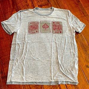 Lucky Brand Mens Graphic Tee, Sz L
